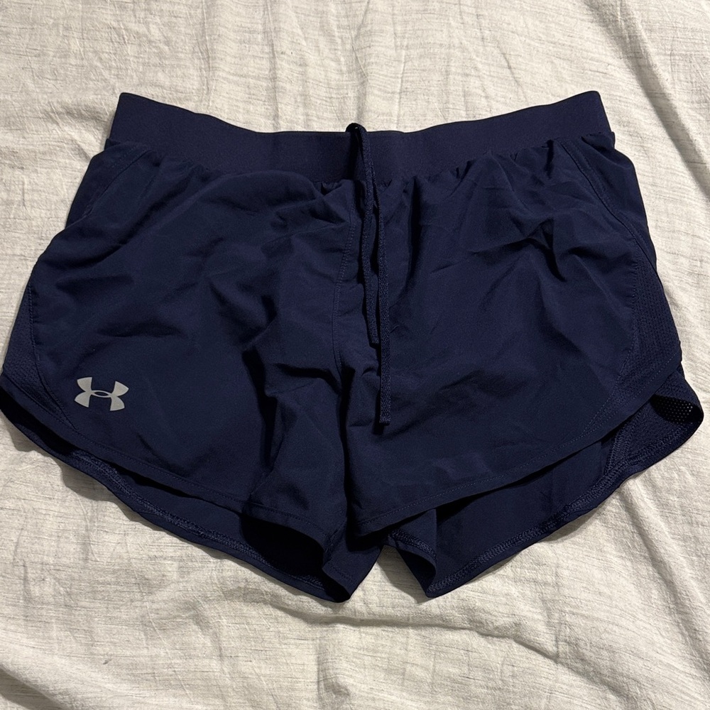 Under Armour Women's Dark Blue Athletic Shorts